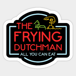 The Frying Dutchman Sticker